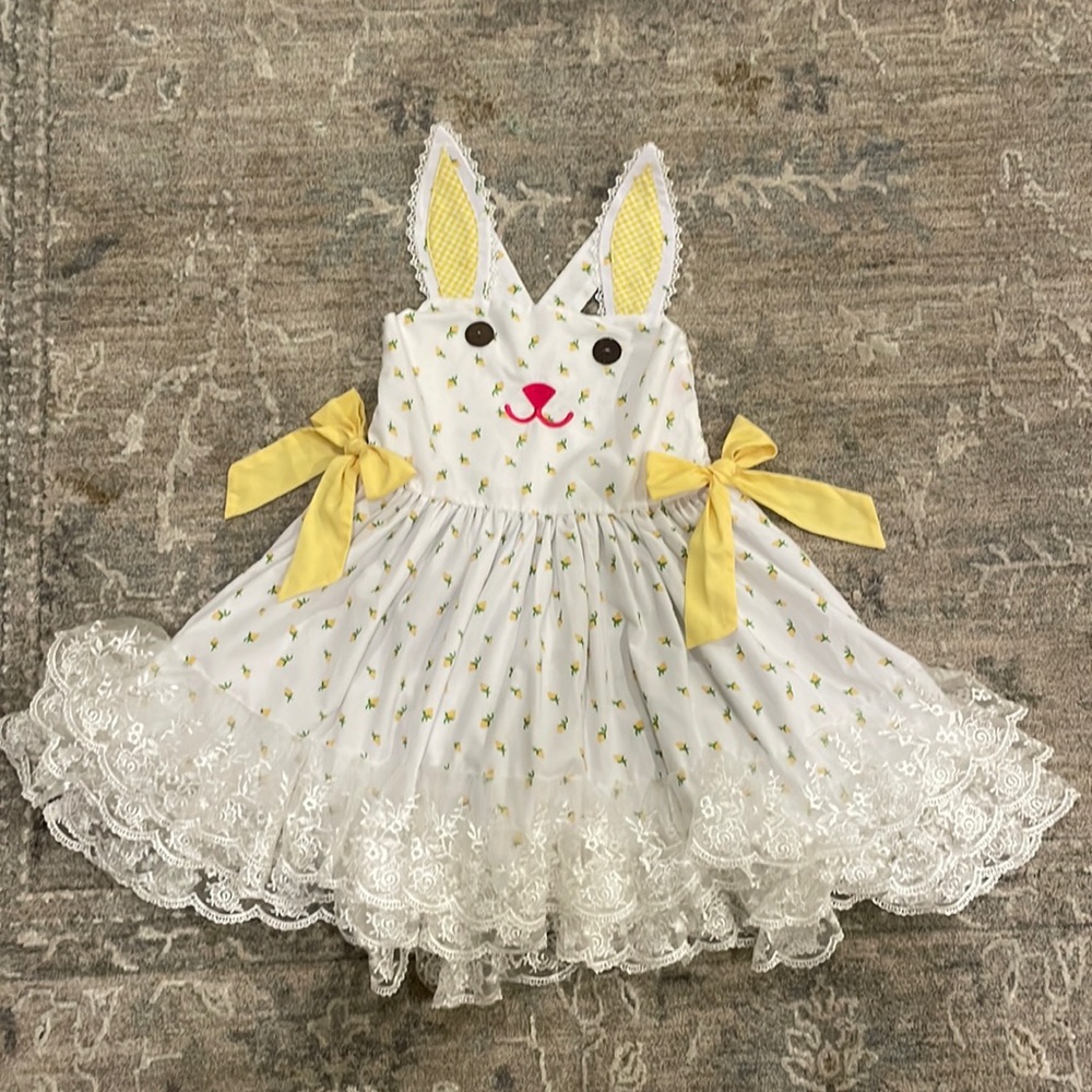 Be Girl Clothing Bunny dress worn once size 8 youth